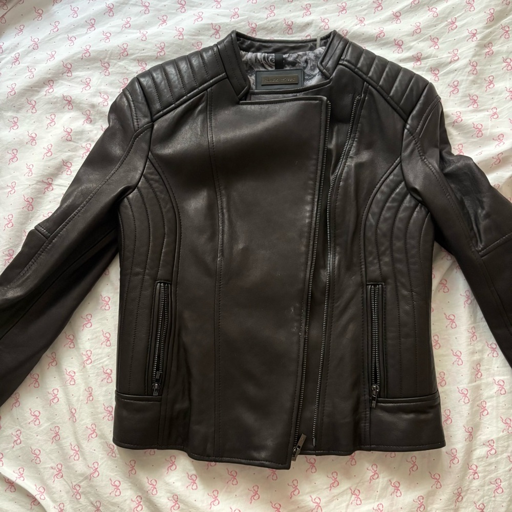Black Rivet Women's Leather Jacket